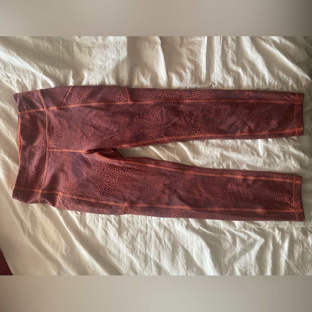 Lululemon Leggings Lululemon Wunder Train High Rise Tight Size 6 Length 25”